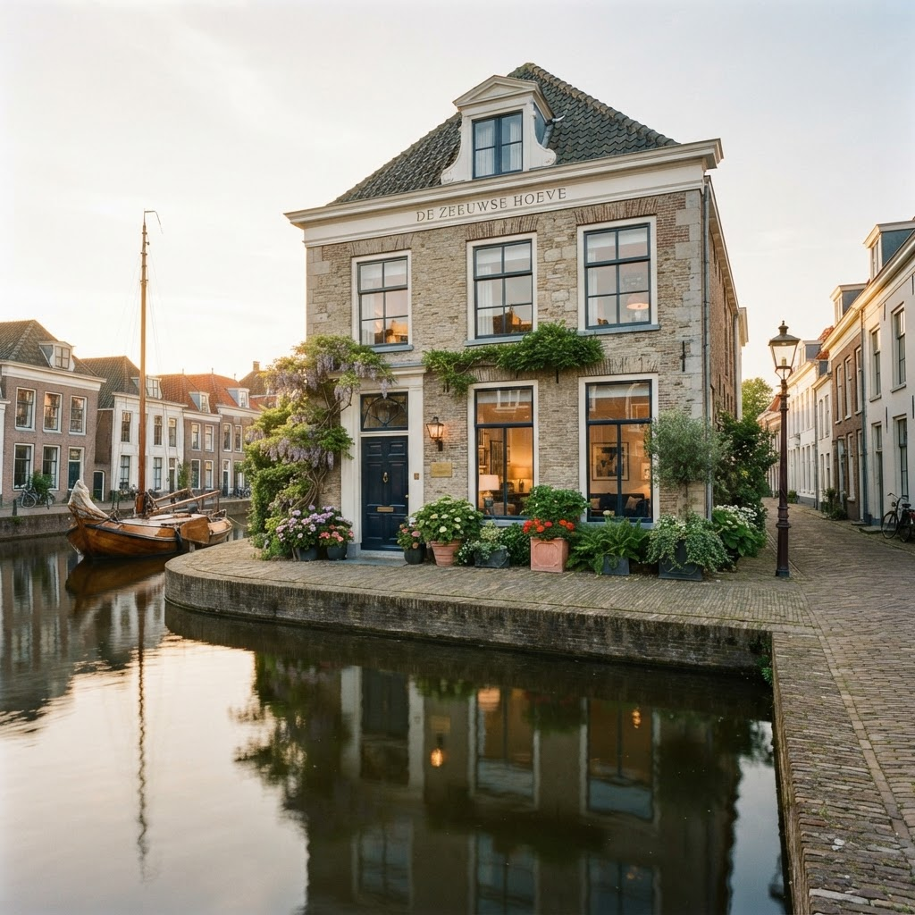 Karakteristiek Nederlands vastgoed aan het water